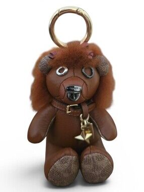 COACH Wizard Of Oz Cowardly Lion Leather Bear Charm